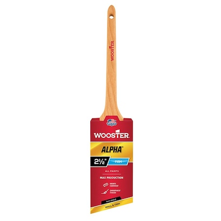 Wooster 2-1/2" Thin Angle Sash Micro Tip Bristle, Paint Brush 4230